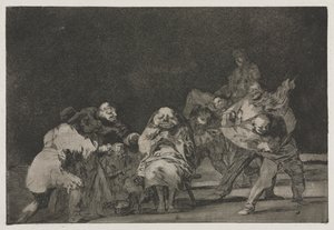 الأمثال: الولاء ، 1864. بواسطة فرانسيسكو دي جويا