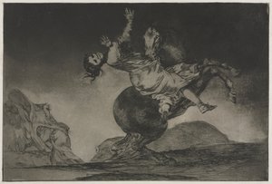 الأمثال: خاطف الحصان ، 1864. بواسطة فرانسيسكو دي جويا