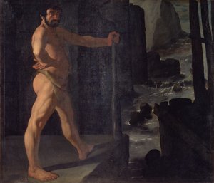 هرقل تغيير مسار نهر Alpheus