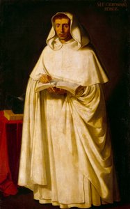 صورة للأب جيرونيمو بيريز لوحة لفرانسيسكو دي زورباران (1598-1664) بواسطة فرانسيسكو دي زورباران