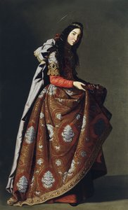 القديس كاسيلدا من طليطلة ، 1630-1634 بواسطة فرانسيسكو دي زورباران