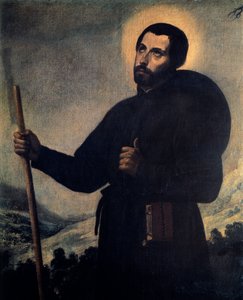 القديس فرنسيس كسفاريوس (1506-1552) بواسطة فرانسيسكو دي زورباران