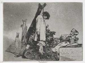 ليس (في هذه الحالة) إما (Tampoco) من مسلسل The Disasters of War (Los Desastres de la Guerra ... بواسطة فرانسيسكو دي جويا