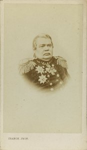 صورة للكونت نيكولاي مورافيوف أمورسكي 1809-1881 ، حوالي 1865.