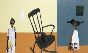 غرفة الجدة 1، 2000 (وسائط مختلطة على قماش)