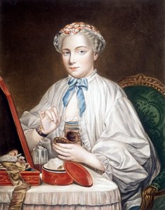 نقش من الرسم على القماش لفرنسوا باوتشر (1703-1770). بواسطة فرانسوا (بعد) باوتشر