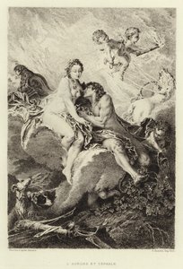 L'Aurore et Cephale (نقش) بواسطة فرانسوا (بعد) باوتشر