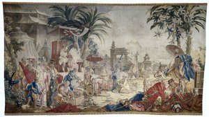 السوق الصيني ، مصنع Royale de Beauvais بواسطة فرانسوا (بعد) باوتشر