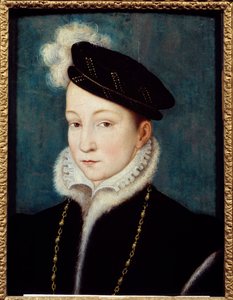 صورة فرانسوا الثاني (1544-1560) ملك فرنسا لوحة لفرانسوا كلويه (1515-1572) حوالي 1553 شانتيلي ، متحف كوندي