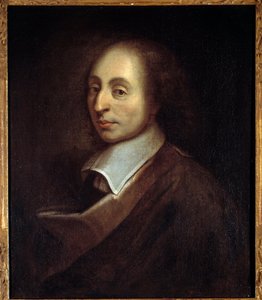 صورة بليز باسكال (1623-1662) (hs / t 0.70 x 0.56) بقلم فرانسوا كويسنيل (1637-99). بواسطة فرانسوا (بعد) كويسنيل