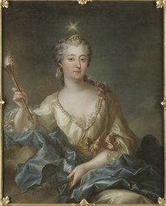 لويز أولريك من بروسيا ، ملكة السويد وفنلندا - صورة لويزا أولريكا من بروسيا (1720-1782) ، ملكة السويد ، بقلم غراسوغنون لاتينفيل وفرانسوا-أدريان (1705-1774). زيت على قماش. الأبعاد: ١٠٣ × ٨٢ سم. المتحف الوطني ستوكهولم بواسطة فرانسوا أدريان جراسونون لاتينفيل