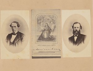 [بارون فون ماغنوس ، توقيع إمبراطور المكسيك ماكسيميليان ، د. بوش] ، 1867. بواسطة فرانسوا أوبيرت