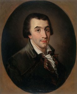 صورة جاك بيير بريسو دي وارفيل 1754-1793 ، ج. 1790. بواسطة فرانسوا بونفيل
