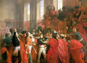 بونابرت ومجلس الخمسمائة في سانت كلاود ، 10 نوفمبر 1799 ، 1840 (تفاصيل 50509)