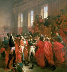 بونابرت ومجلس الخمسمائة في سانت كلاود ، 10 نوفمبر 1799 ، 1840