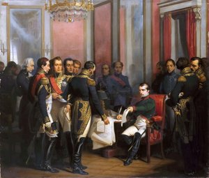 تنازل نابليون عن فونتينبلو في 11 أبريل 1814