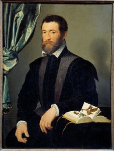 صورة للطبيب بيير كوث (1519-apres 1588) رسم فرانسوا كلويت (1515-1572) 1562 صن. 0،91 × 0،7 م - صورة للطبيب بيير كوث (1519 - حوالي 1588). لوحة فرانسوا كلويه (1515-1572) بواسطة فرانسوا كلويت