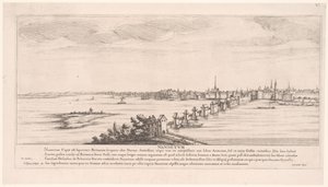 منظر لنانت Nannetum (العنوان على الكائن) مناظر النهر في فرنسا (عنوان المسلسل) بواسطة L. دي لينكلر