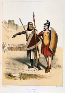 Stationarii ، الغال والروماني ، c1887 بواسطة فرانسوا كوديت