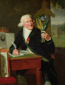 صورة أنطوان بارمنتييه (1737-1813) 1812 (زيت على قماش)