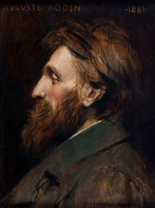 صورة لأوغست رودين 1840-1917 ، 1881. بواسطة فرانسوا فلامنج