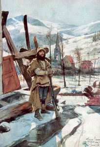 الحرس الدائم بالقرب من ميتزيرال ، الألزاس ، يناير 1916 ، 1926. بواسطة فرانسوا فلامنج