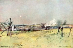كنيسة عبلين وسوش ، ارتواز ، فرنسا ، 19 يونيو 1915 ، 1926. بواسطة فرانسوا فلامنج