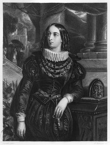 ليليا ، رسم توضيحي من "ليليا" لجورج ساند (1804-76) منقوش بواسطة جون هنري روبنسون (1796-1871)