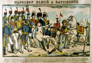 أصيب نابليون في راتسبون ، أبريل 1809 ، c1835