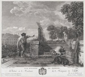 أطفال بومونا 1778. بواسطة فرانسوا جودفروي