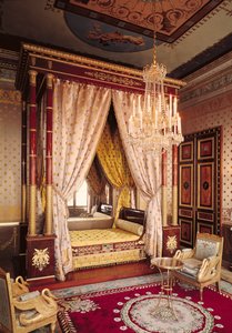 غرفة نوم الملكة هورتينس دي بوهارنايس (1783-1837)