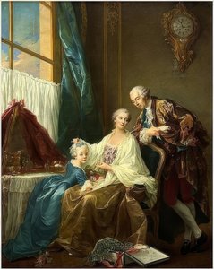 الصورة العائلية. 1756 بواسطة فرانسوا هوبير درويس