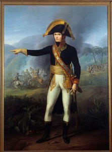 صورة في أسفل الجنرال تشارلز لوكلير (1772-1802) لوحة لفرانسوا جوزيف كينسون (1771-1839) مالميزون القرن التاسع عشر ، متحف القصر