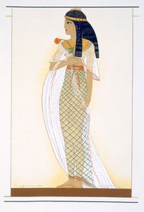 أميرة ، رسم توضيحي من `` L&39;Odyssee &39;&39; ، بواسطة هومر ، ترجمة فيكتور بيرارد ، 1929-1933 بواسطة فرانسوا لويس سميث