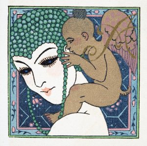 الحرف A ، من شخصيات كوميديا ، حانة. 1922 (استنسل طباعة) بواسطة فرانسوا لويس سميث