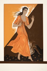 باندورا ، من Prométhée Enchaîné بواسطة Aeschylus ، حانة. 1941 (استنسل) بواسطة فرانسوا لويس سميث
