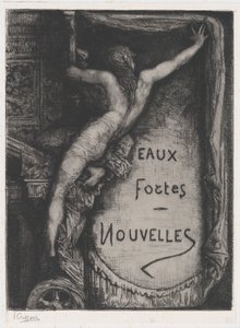 غطاء لـ Eaux Fortes Nouvelles ، أواخر القرن التاسع عشر. بواسطة فرانسوا نيكولا شيفلارت