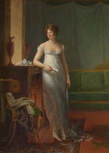 مدام تشارلز موريس دي تالييران بيريجورد 1761-1835 ، كاليفورنيا. 1804. بواسطة فرانسوا باسكال سيمون جيرارد
