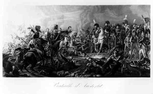 معركة أوسترليتز: الجنرال راب ، حاكم دانتزيج (1772-1821) تقديم الأمير المهزوم ريبنين إلى نابليون في عام 1805 بواسطة فرانسوا باسكال سيمون بعد جيرارد