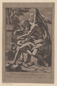 Tijd knipt de vleugels van Amor الحب ينتصر على كل شيء ، وسرعان ما ينتصر الحب (العنوان على الشيء) بواسطة Lodewijk XIII (ملك فرانكريك)