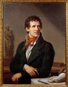 صورة للنحات أنطونيو كانوفا (1757-1822) لوحة رسمها Xavier Fabre (1766-1837) 1812 Dim. 0.91x0.7 م مونبلييه ، متحف فابر - صورة للنحات الإيطالي أنطونيو كانوفا (1757-1822). لوحة فرانسوا كزافييه فابر (1766-1837)