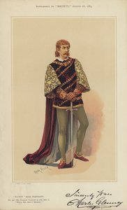 السيد تشارلز جليني ، مثل دون جون ، في الكثير من اللغط حول لا شيء (لون ليثو) بواسطة فرانك (بعد) فيلر