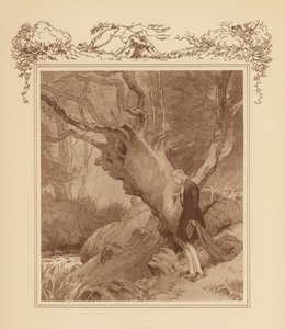 رسم توضيحي لمرثية غراي (طباعة حجرية ملونة) بواسطة فرانك ادامز