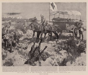 For Speedy Aid to the Wounded, the Manders Flying Ambulance Car (litho) بواسطة فرانك كريج