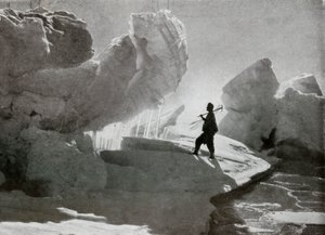 كتل الثلج بالضغط بالقرب من Discovery Bluff ، c1911 ، 1913