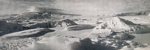 نهر Koettlitz الجليدي السفلي ، يظهر تأثير ذوبان الماء ، c1911 ، 1913