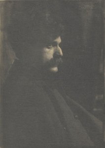 صورة لألفريد ستيجليتز ، ج. 1899. بواسطة فرانك يوجين