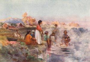 نيوزيلندا: يوم غسيل الماوريين، أوهينيموتو (ليثو ملون)