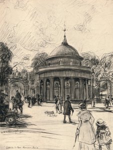 مدخل بارك مونسو ، 1915 بواسطة فرانك ميلتون أرمينجتون
