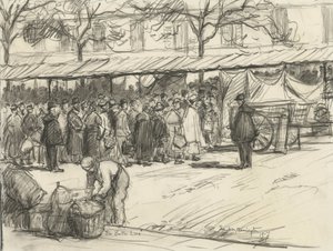 خط الزبدة ، 1917 بواسطة فرانك ميلتون أرمينجتون
